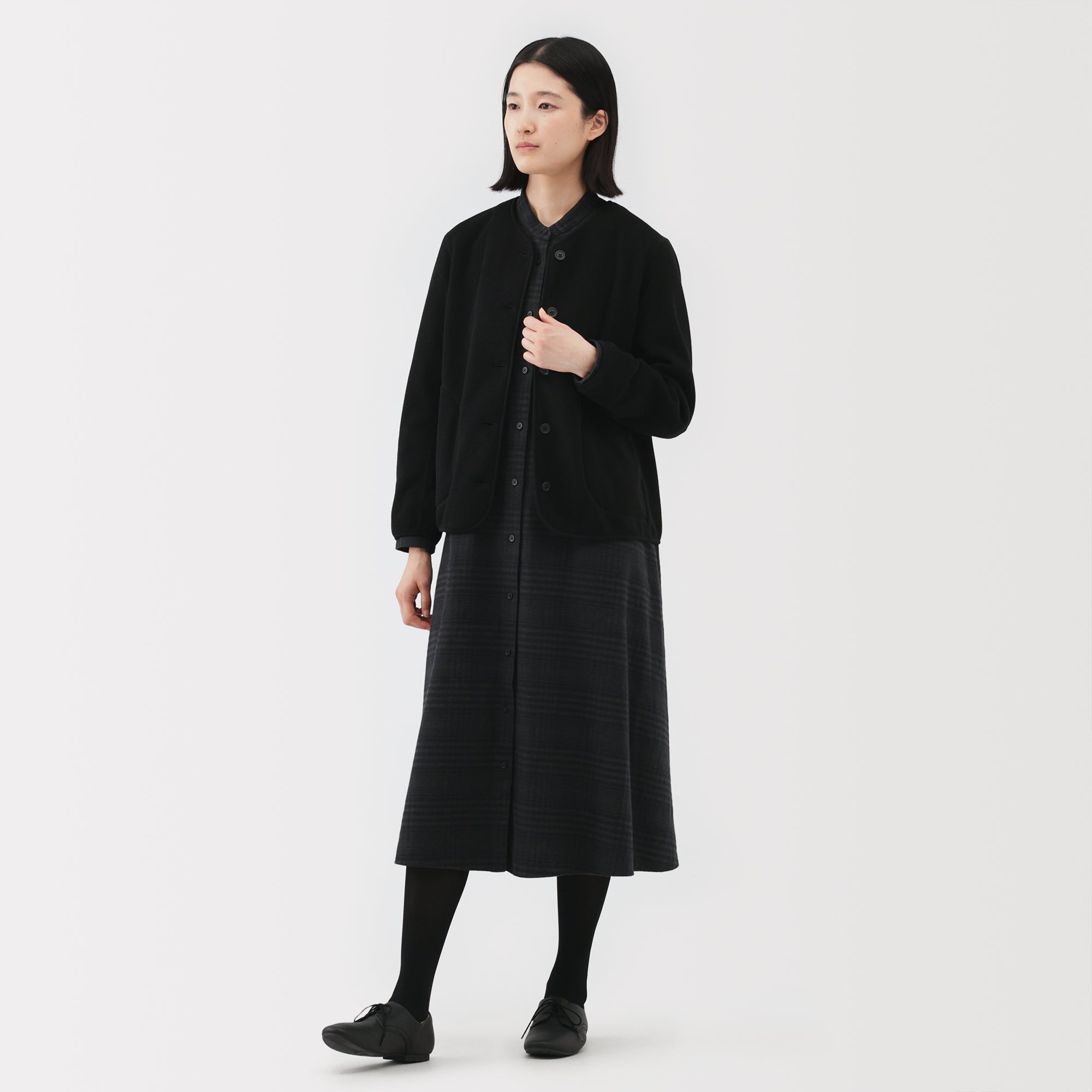 Recyclable Fleece Cardigan