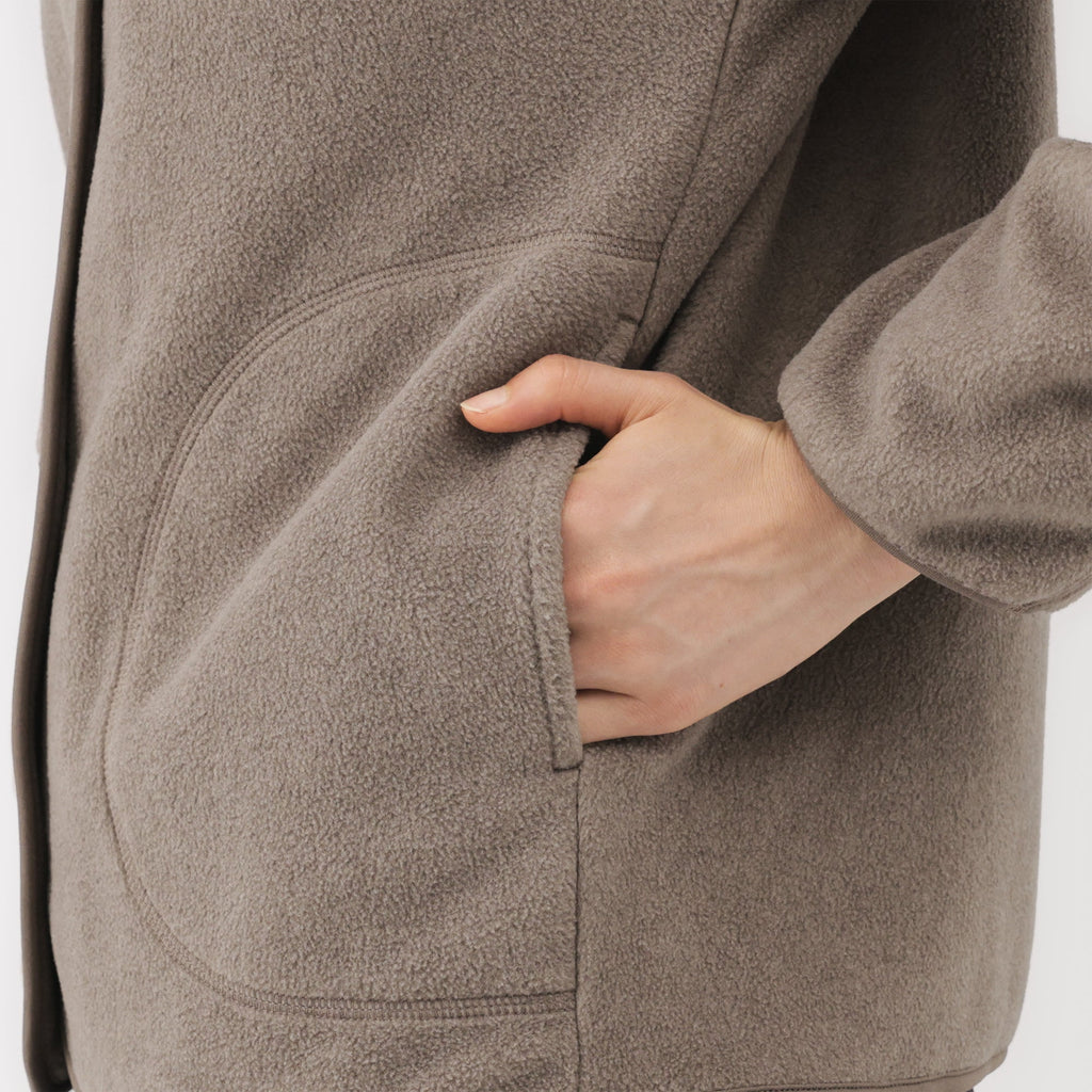 Recyclable Fleece Cardigan
