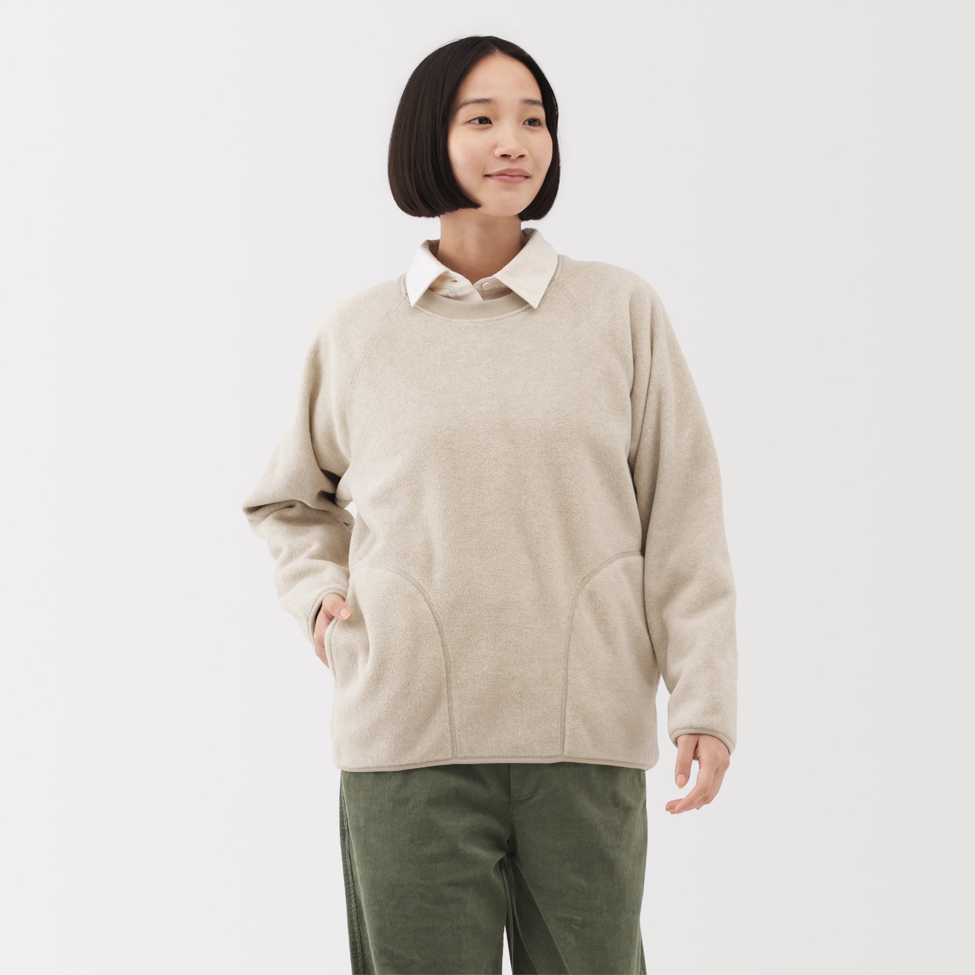 Recyclable Fleece Pullover