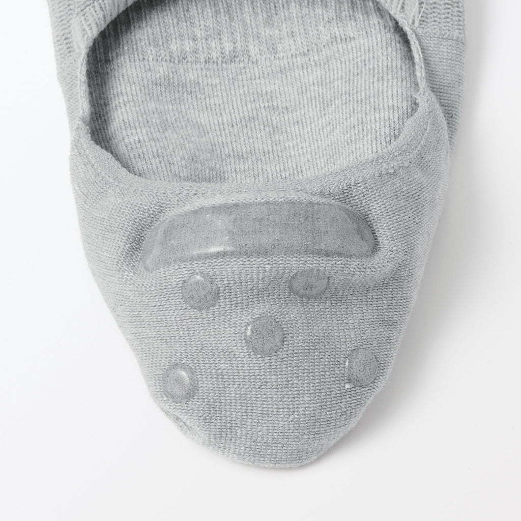 Silicone Grip No-Show Socks