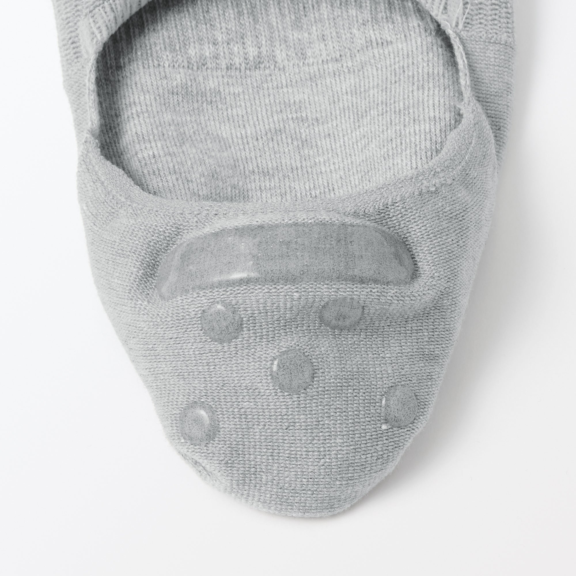 Silicone Grip No-Show Socks