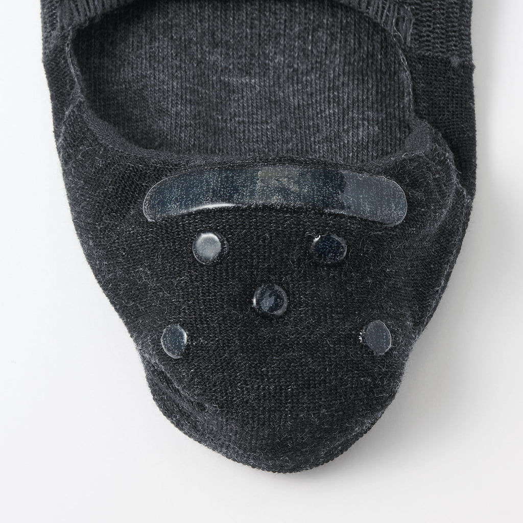 Silicone Grip No-Show Socks
