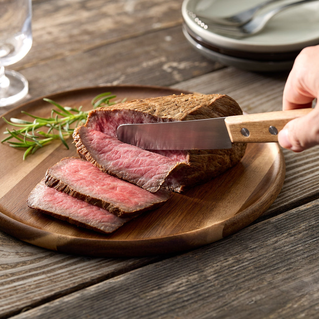 Wooden Handle Flexible Table Knife