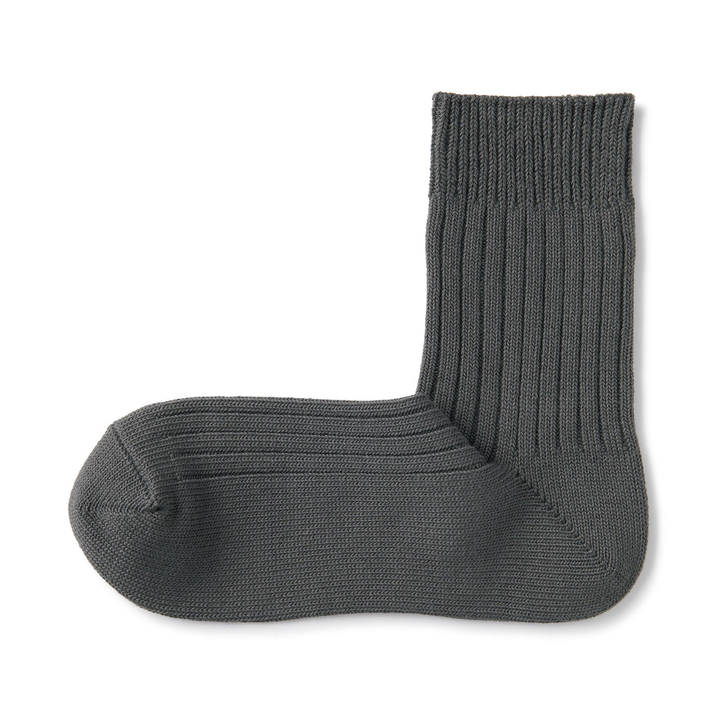 Ribbed Thick Short Socks