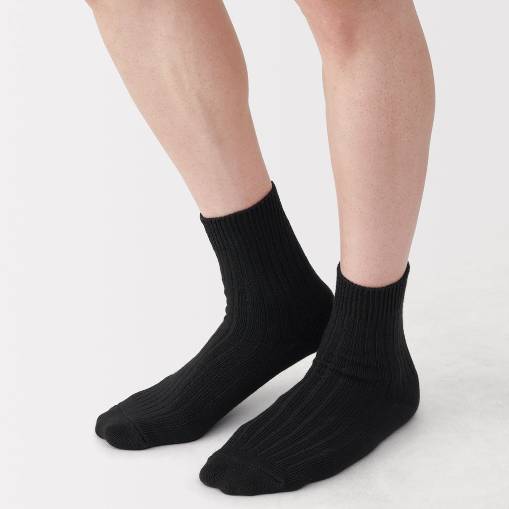 Ribbed Thick Short Socks
