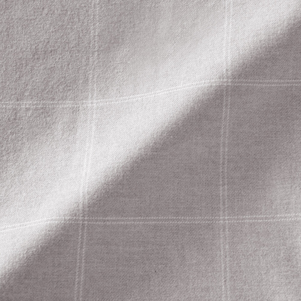 Flannel Stand Collar Shirt