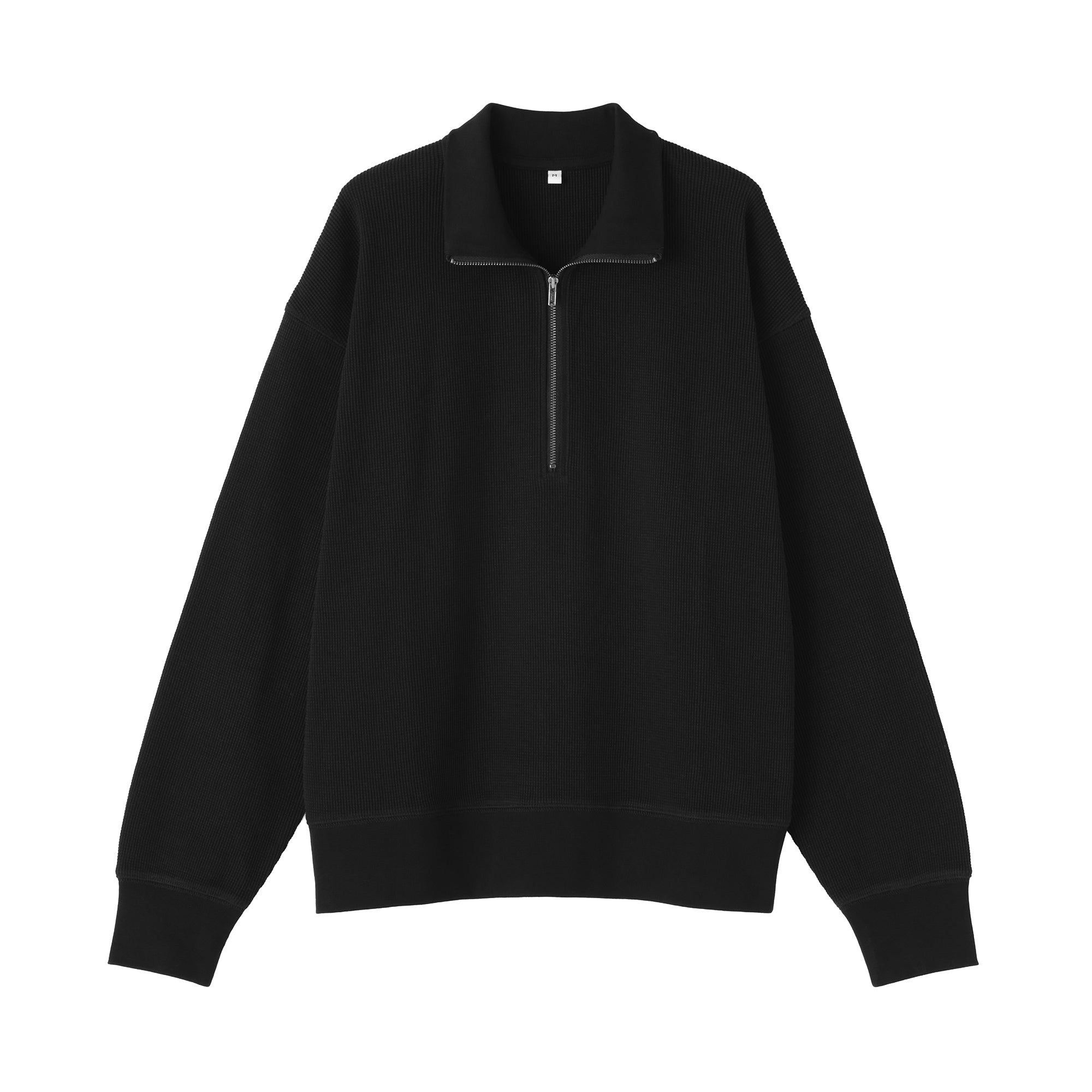 Waffle Half-Zip Pullover