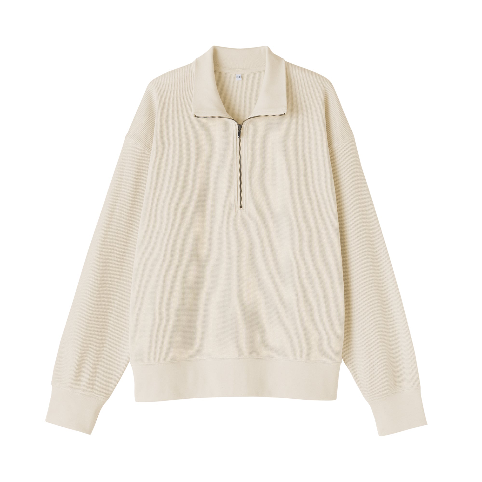 Waffle Half-Zip Pullover