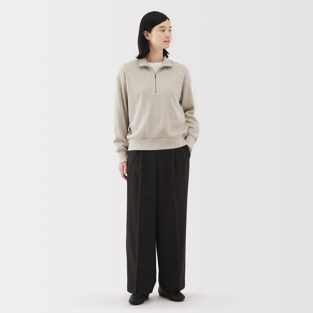 Waffle Half-Zip Pullover