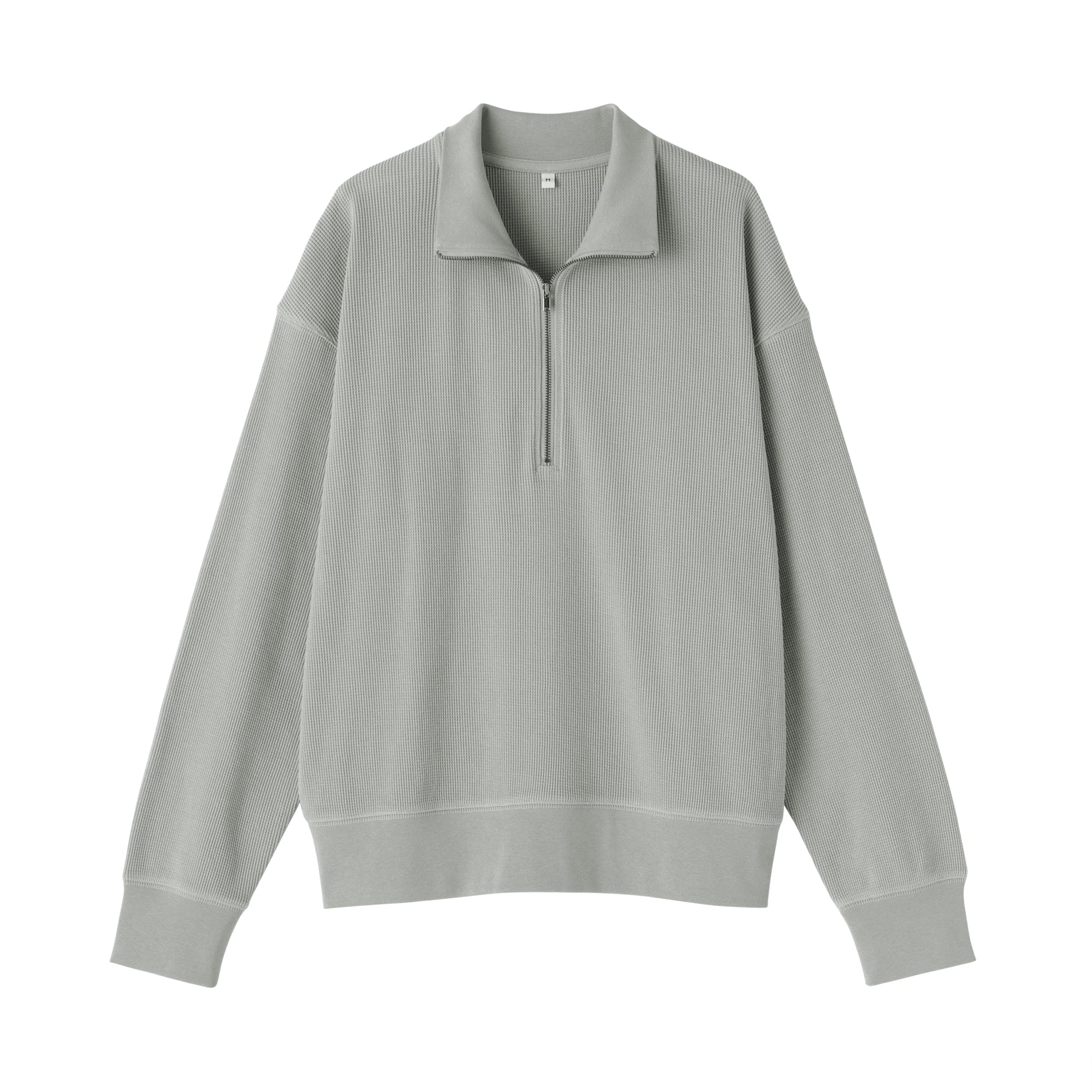 Waffle Half-Zip Pullover