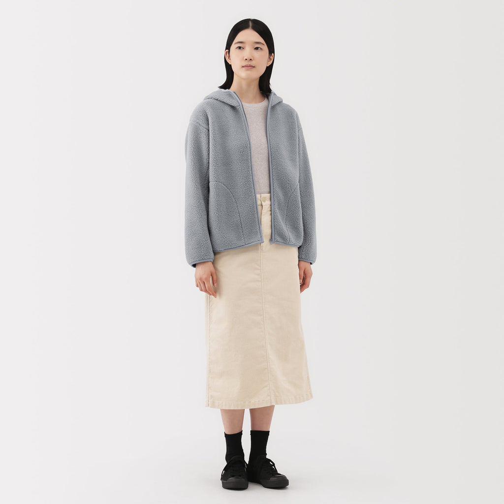 Boa Fleece Zip Hoodie