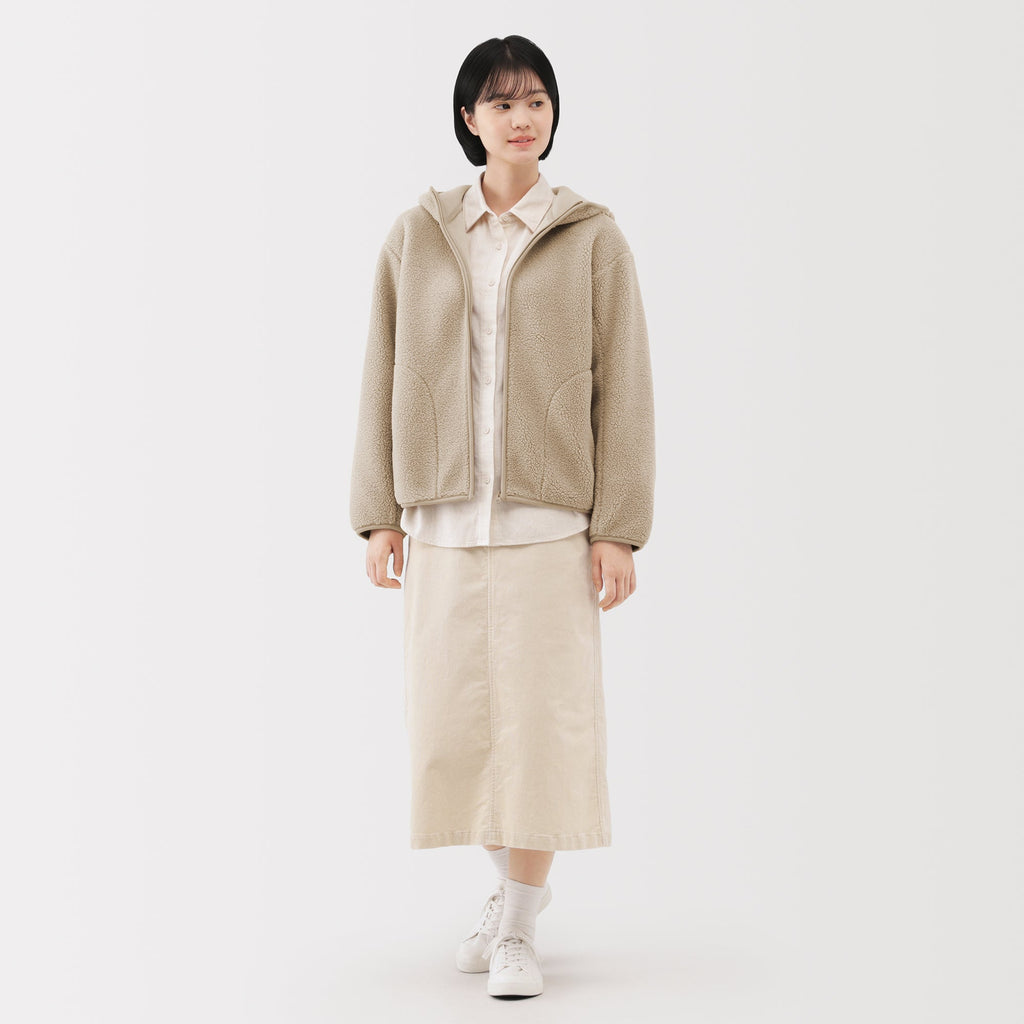 Boa Fleece Zip Hoodie