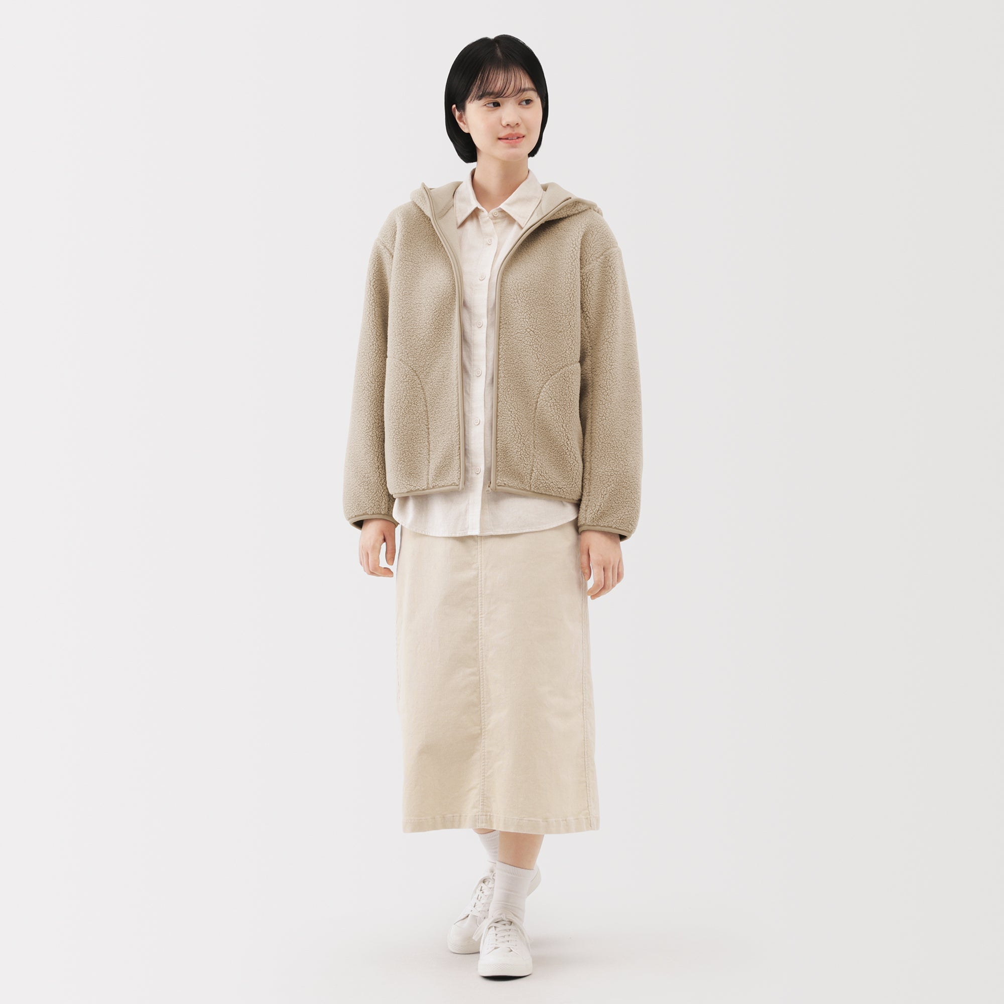 Boa Fleece Zip Hoodie