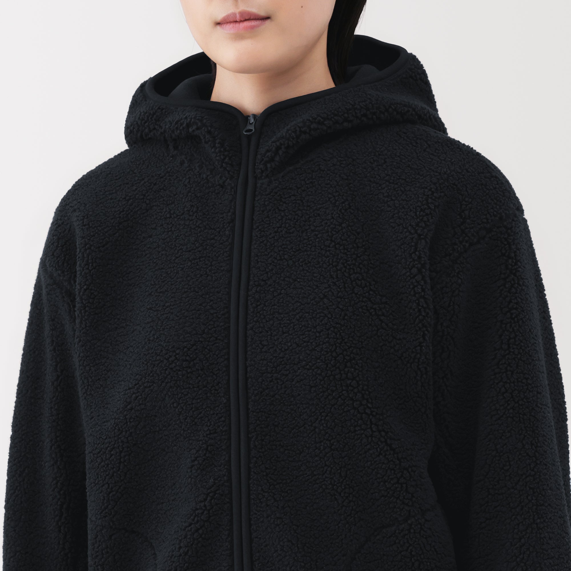 Boa Fleece Zip Hoodie