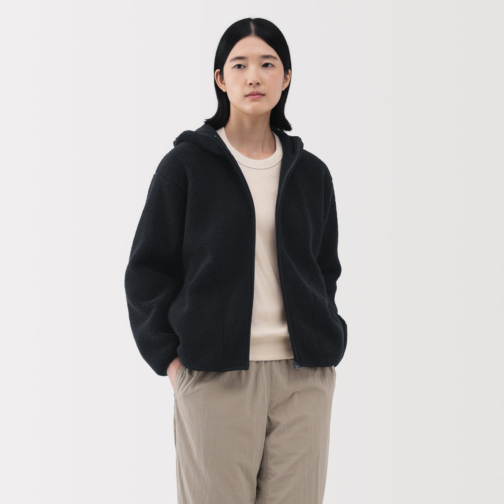 Boa Fleece Zip Hoodie