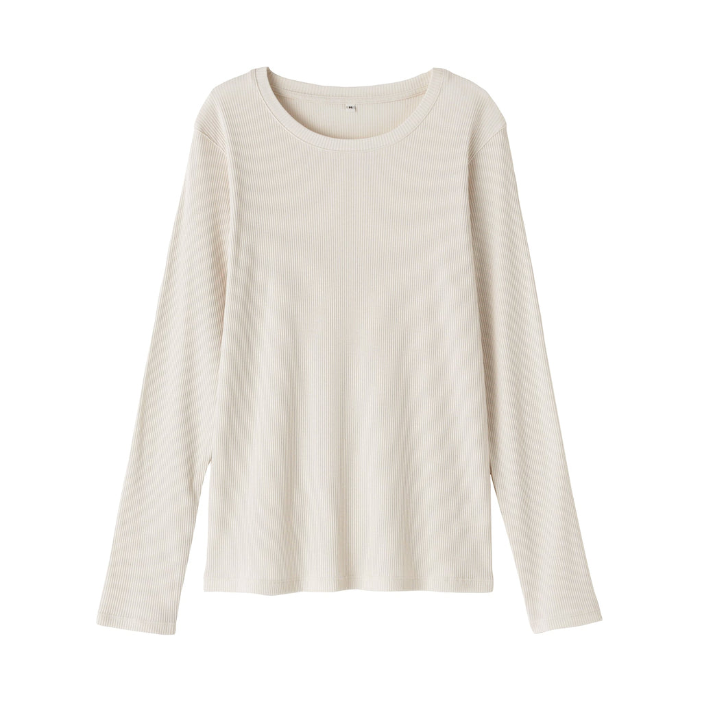 Lyocell Blend Rib T-Shirt