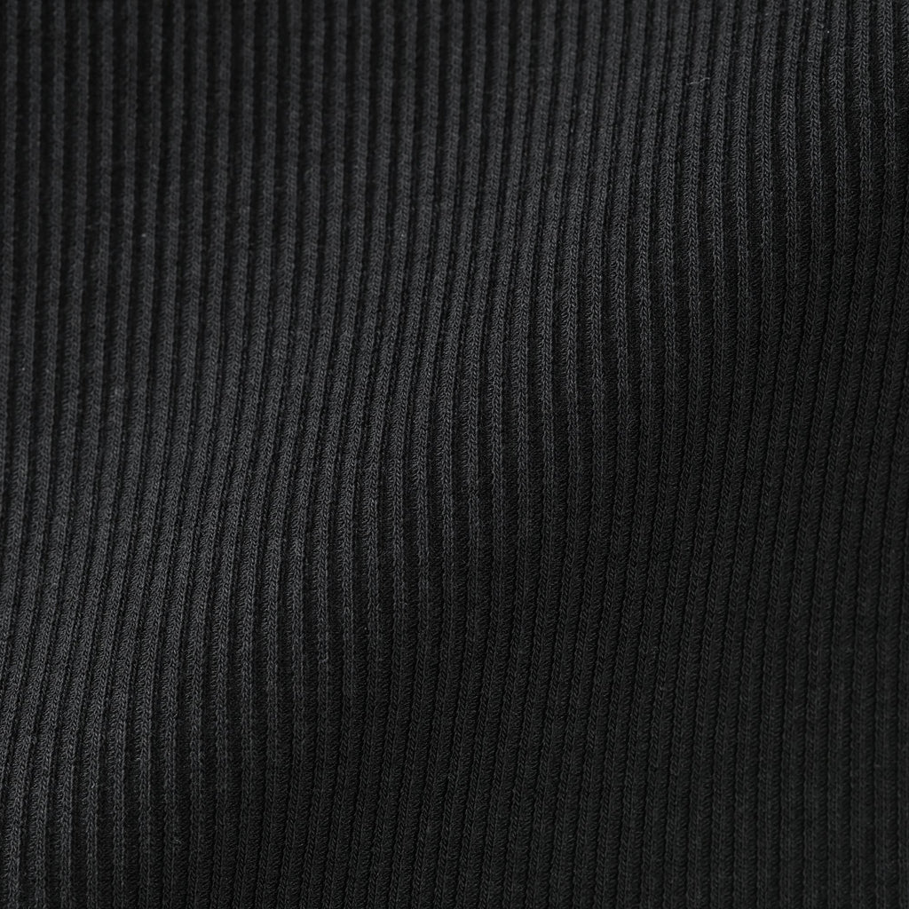 Lyocell Blend Rib T-Shirt