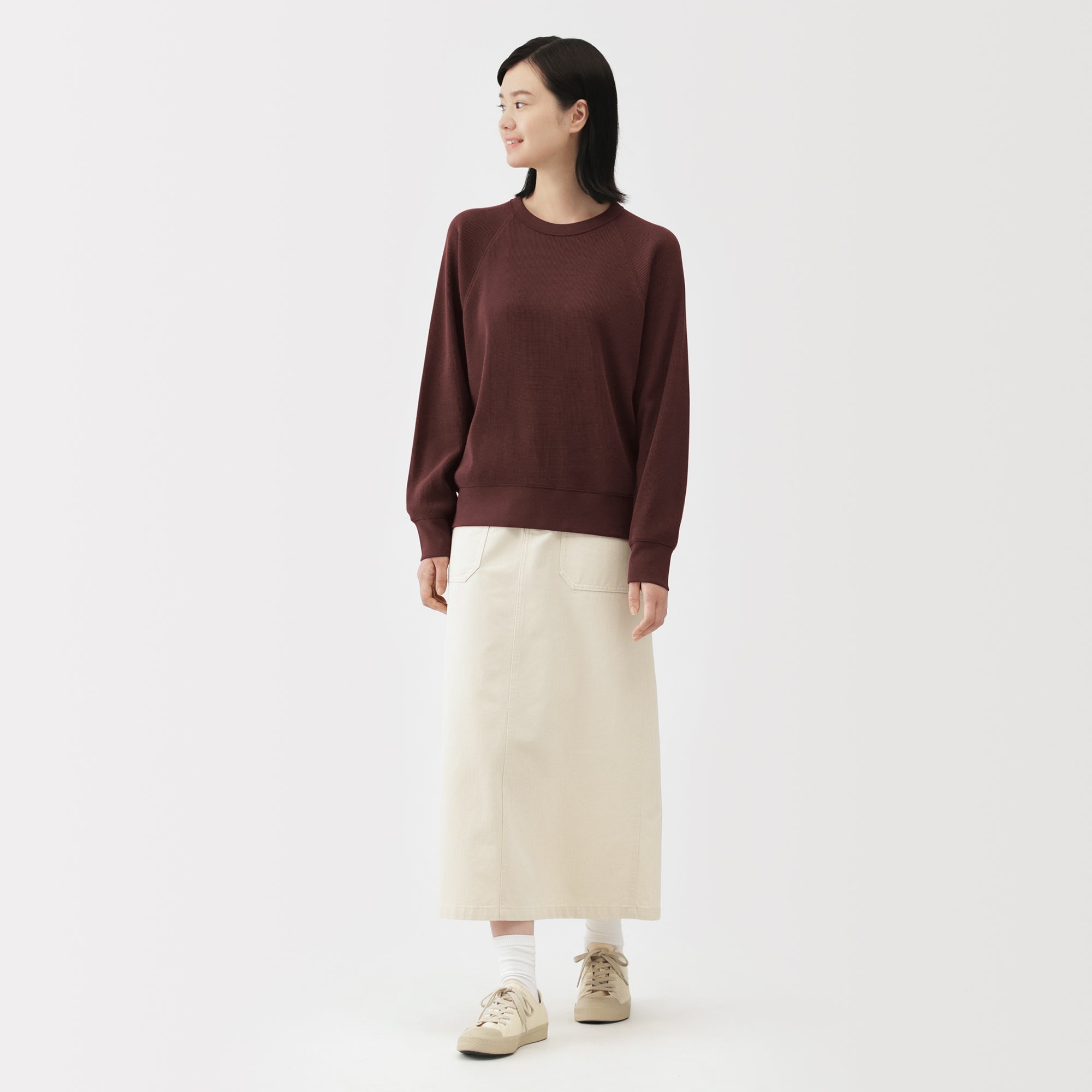 Waffle Crewneck T-Shirt