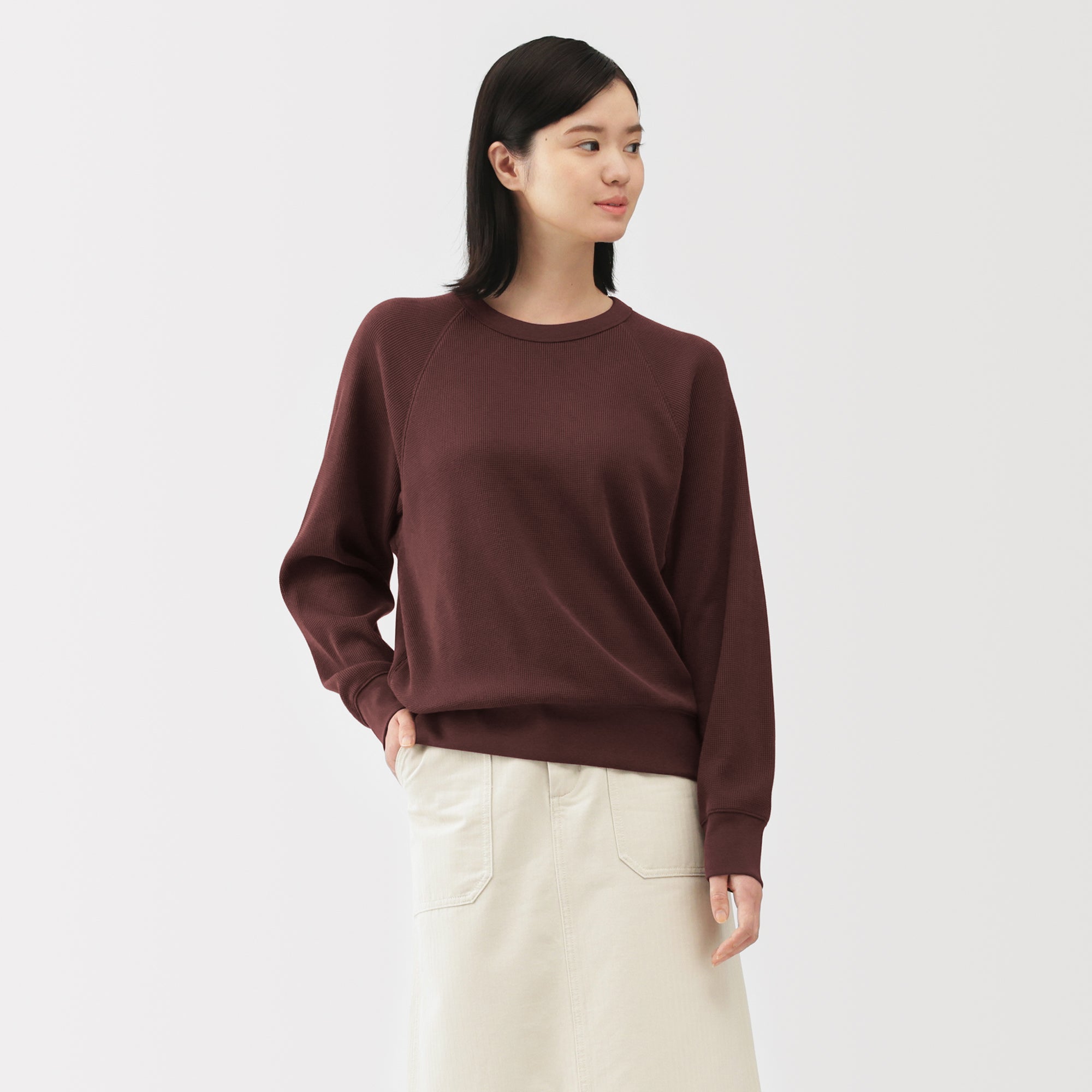 Waffle Crewneck T-Shirt