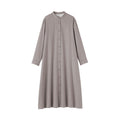 Flannel Stand Collar Dress