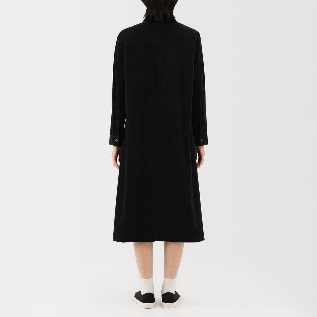 Kapok Blend Corduroy Dress