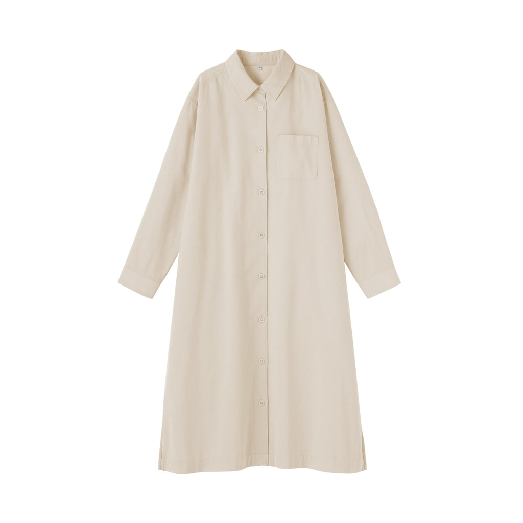 Kapok Blend Corduroy Dress
