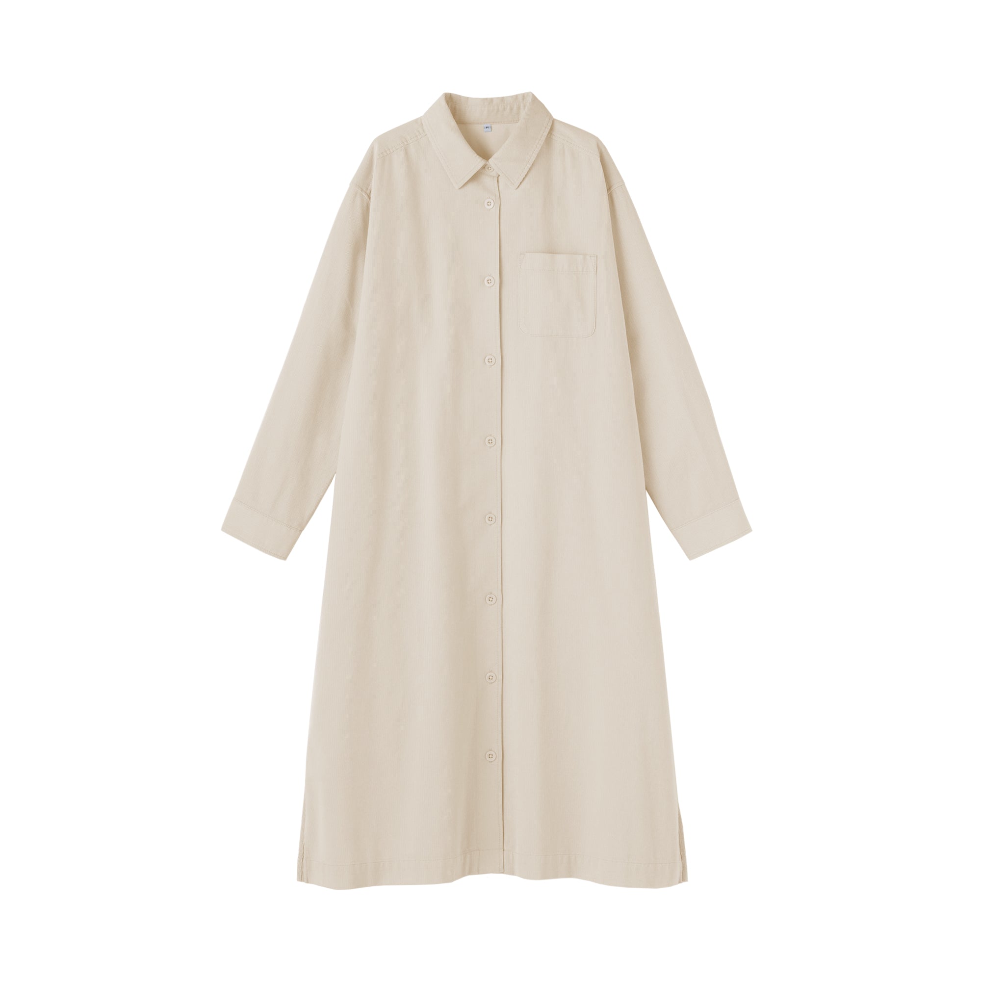 Kapok Blend Corduroy Dress