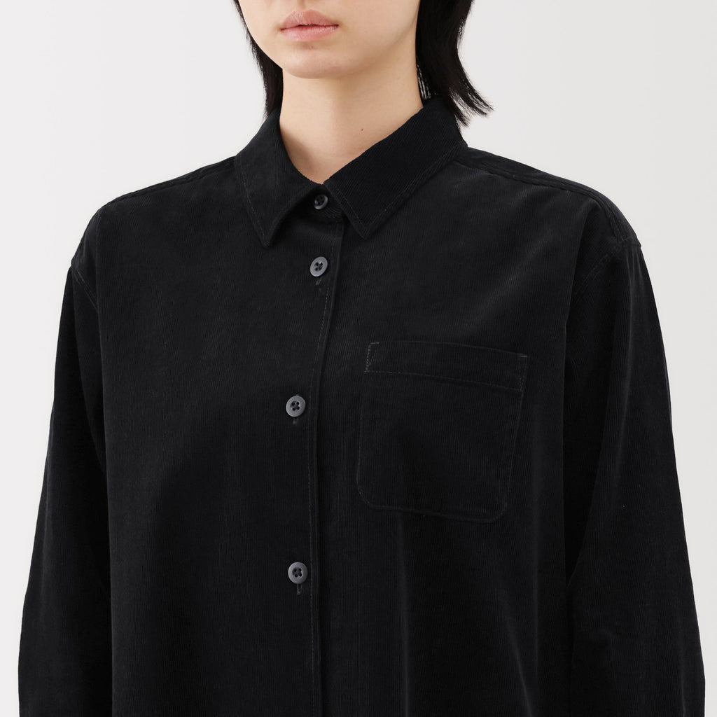 Kapok Blend Corduroy Dress