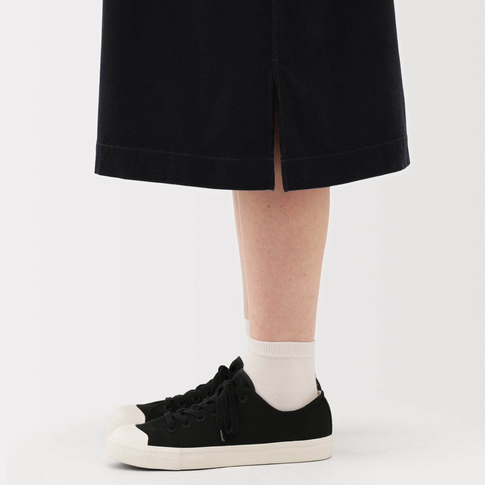 Kapok Blend Corduroy Dress