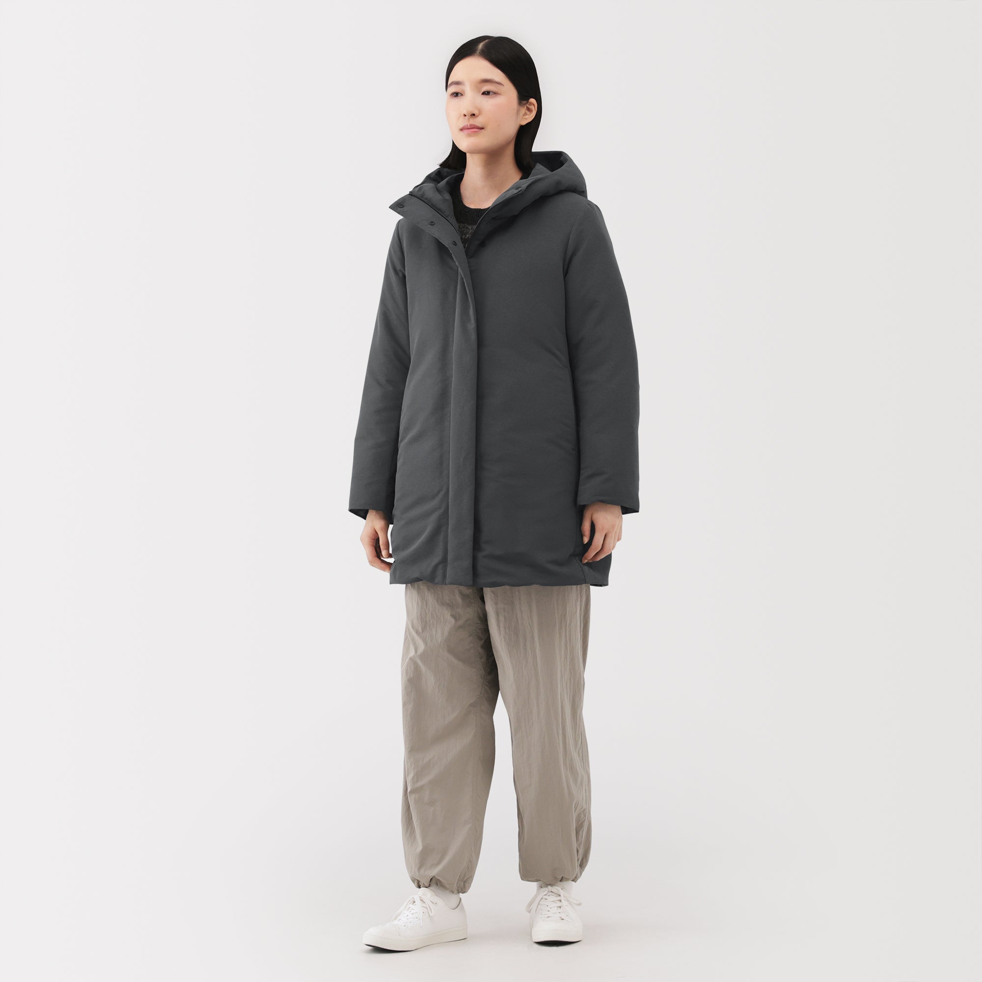Water-Repellent Down Coat