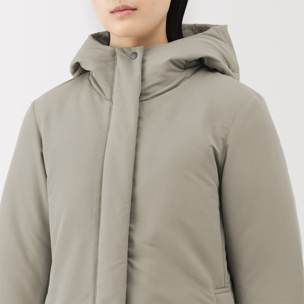 Water-Repellent Down Long Coat