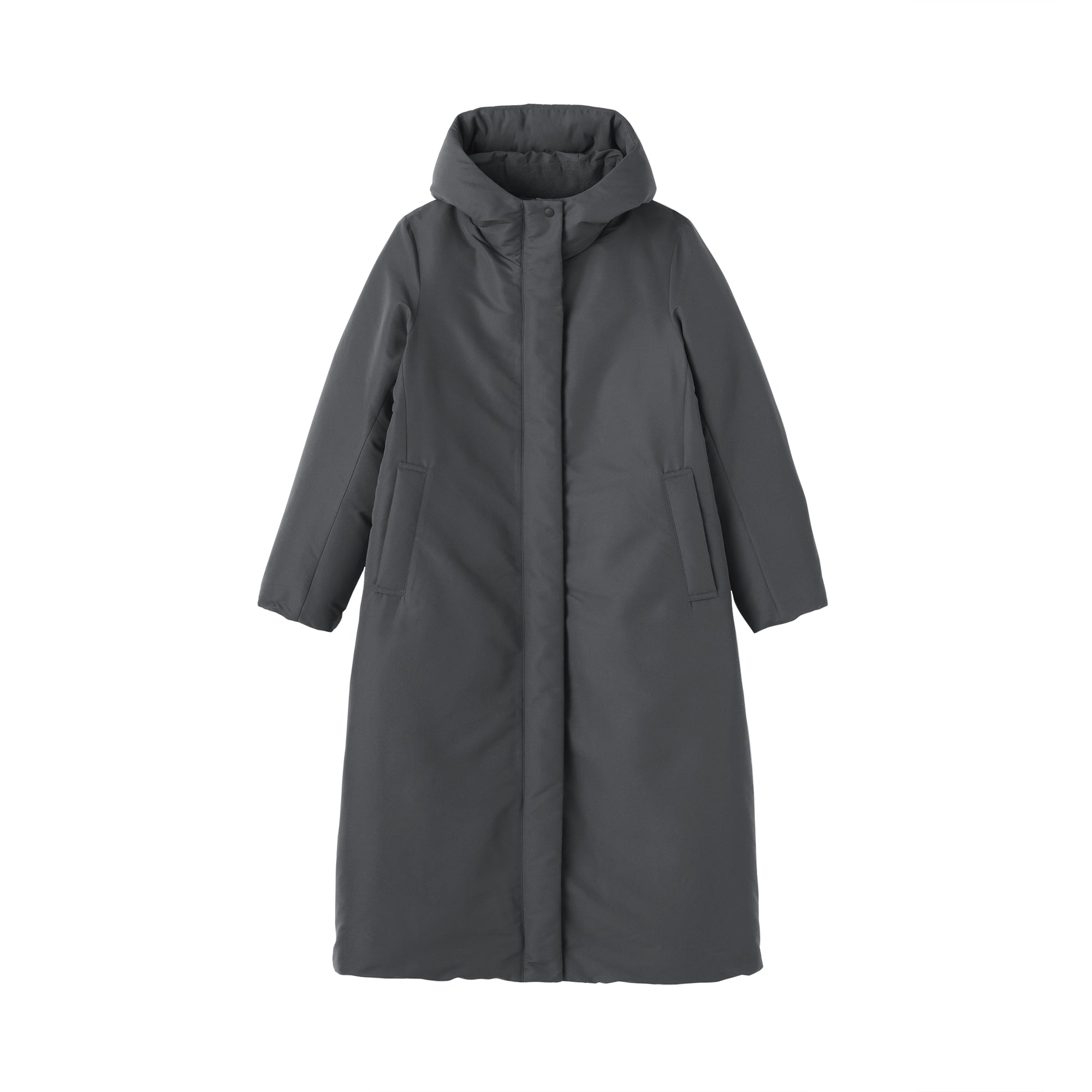 Water-Repellent Down Long Coat