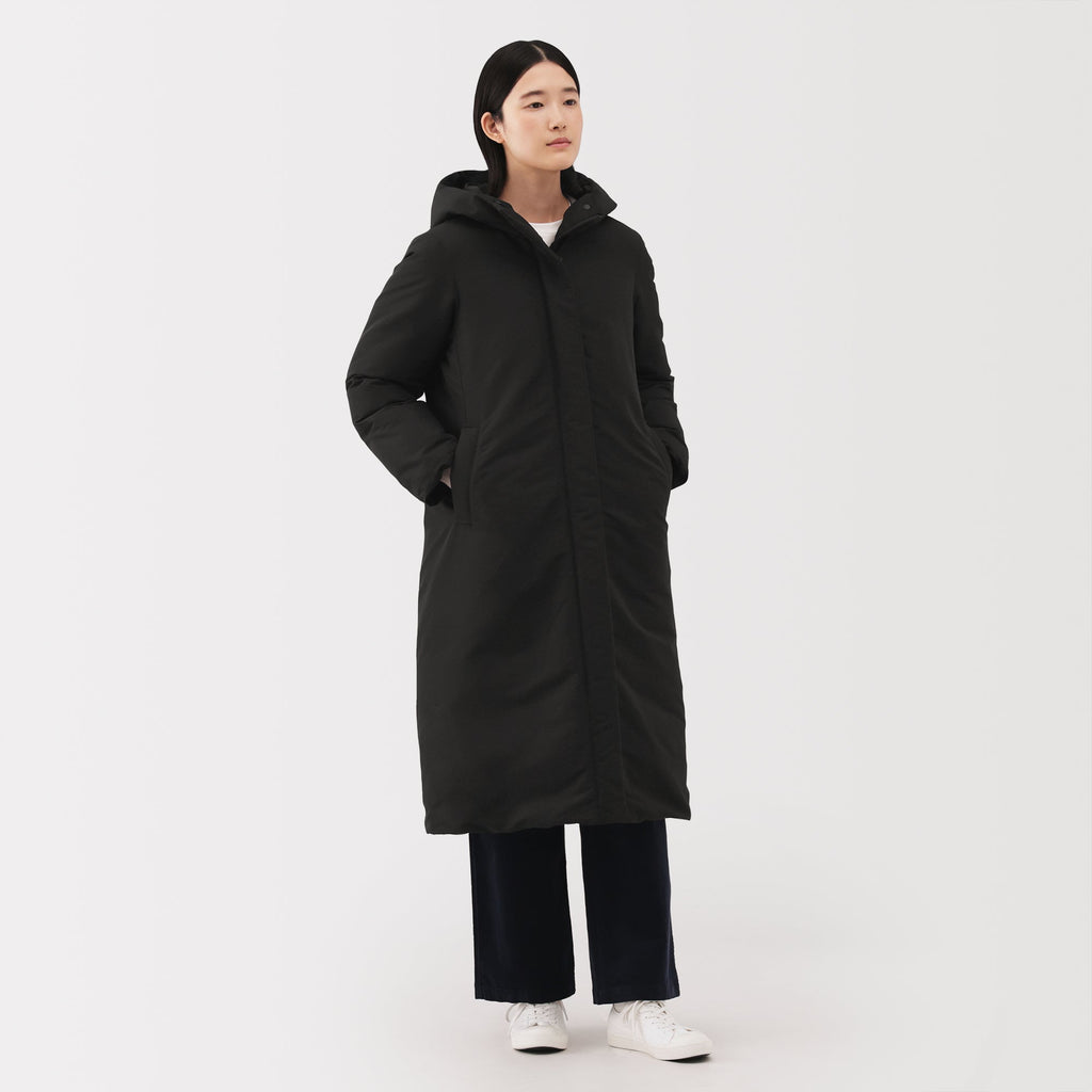 Water-Repellent Down Long Coat
