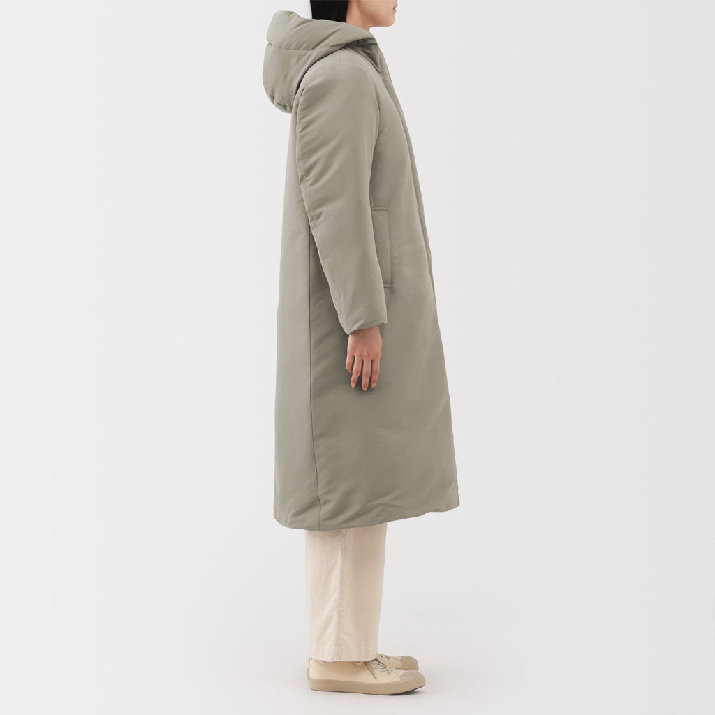 Water-Repellent Down Long Coat
