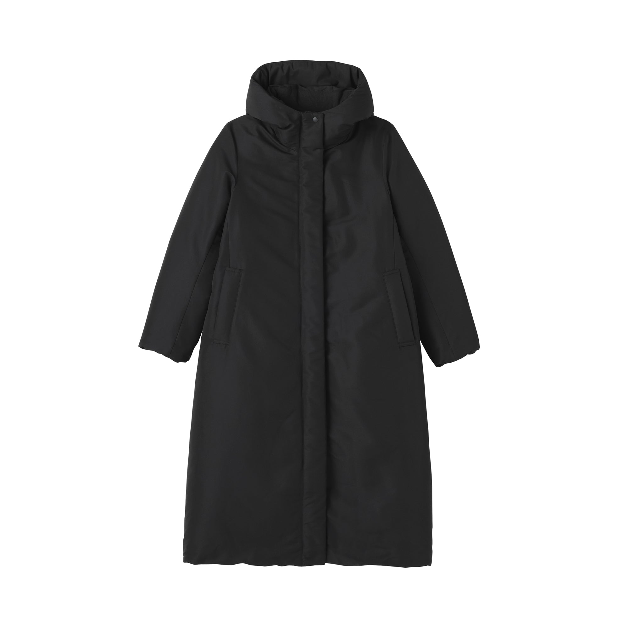 Water-Repellent Down Long Coat
