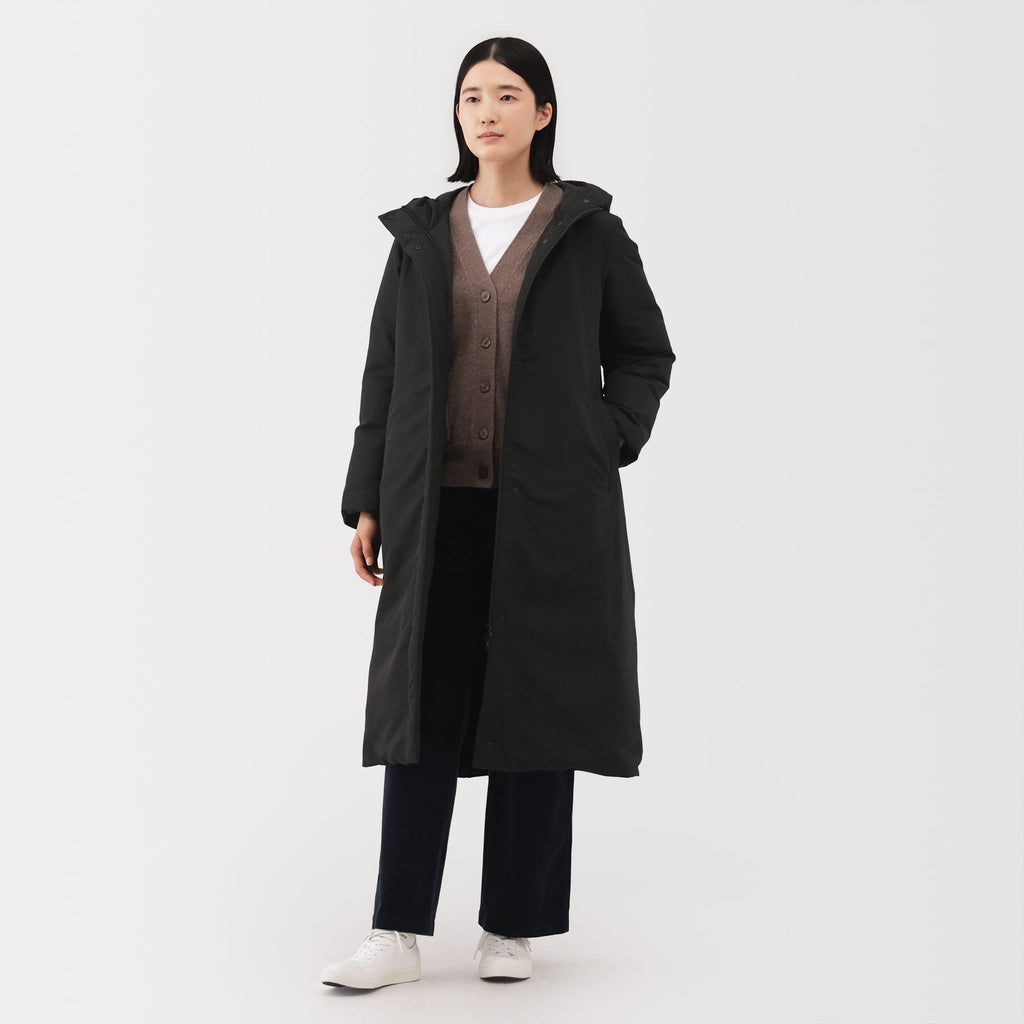 Water-Repellent Down Long Coat