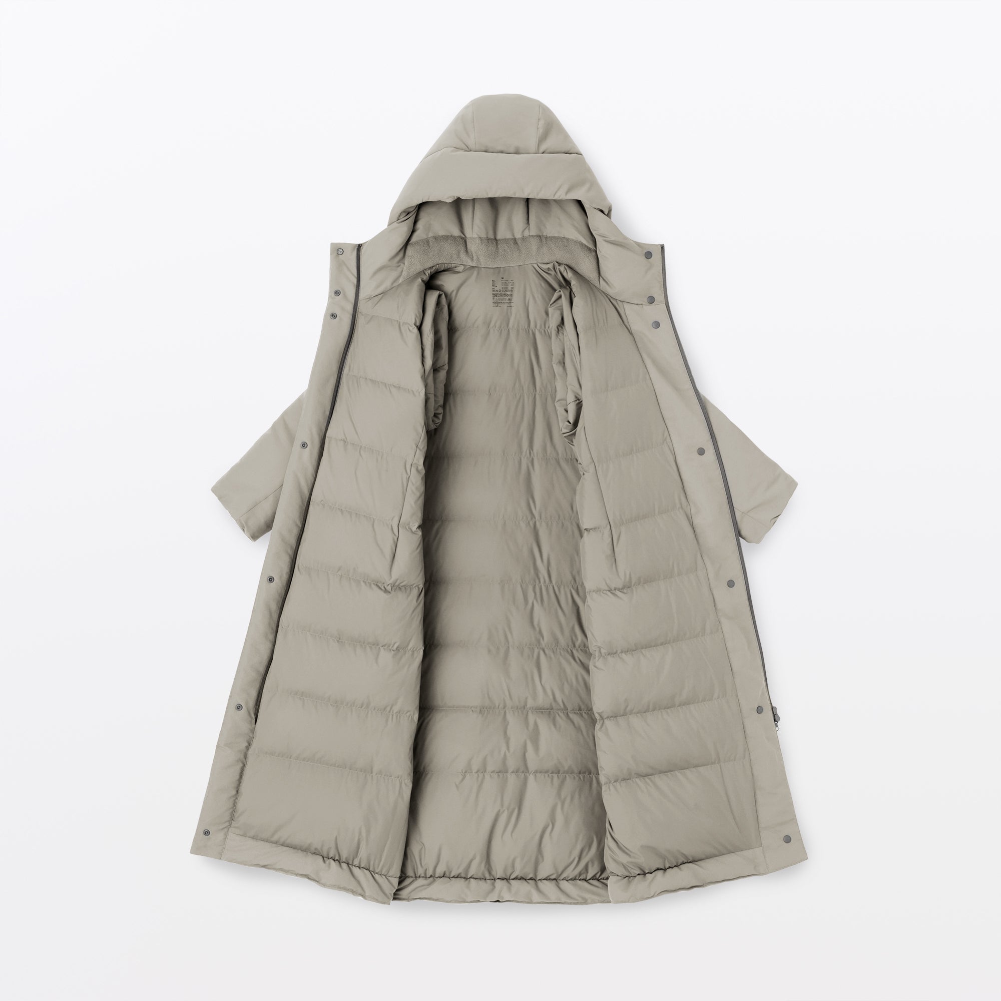 Water-Repellent Down Long Coat