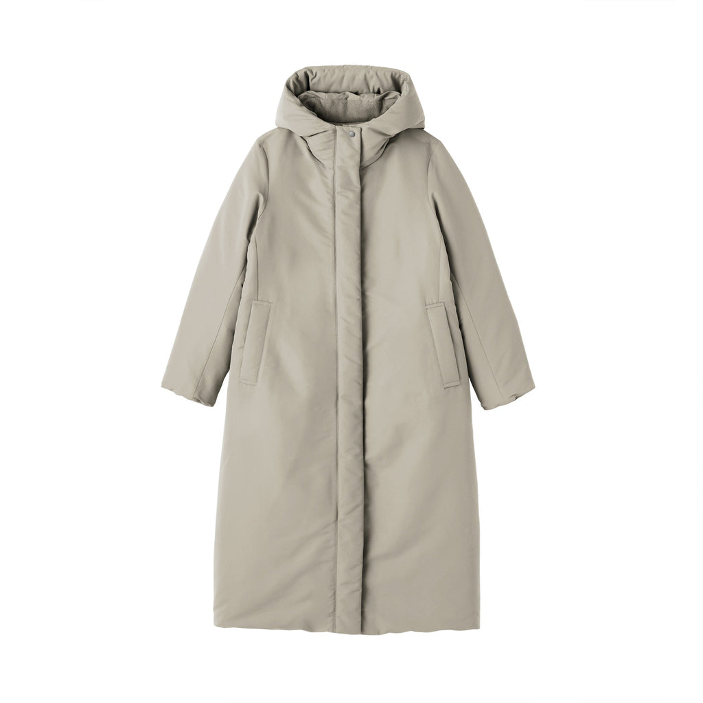 Water-Repellent Down Long Coat