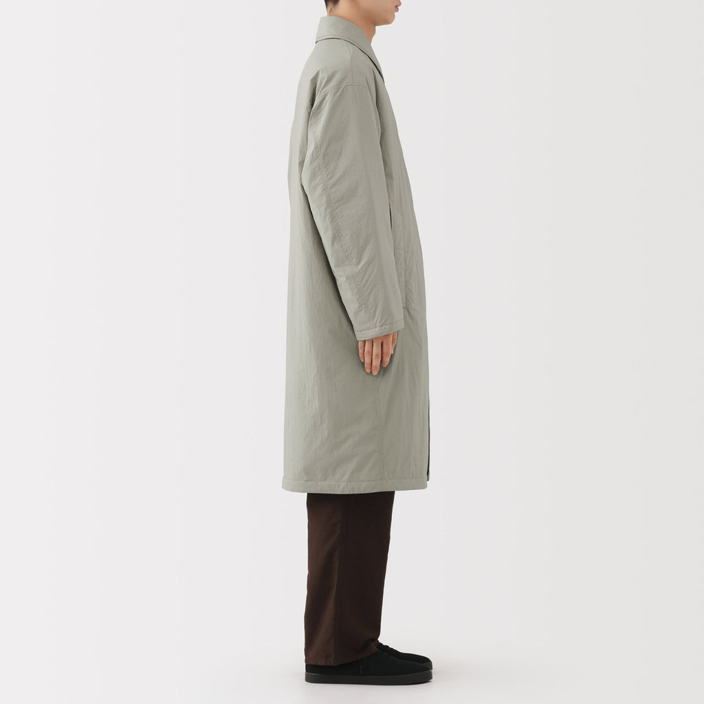 Padded Stand Fall Collar Coat