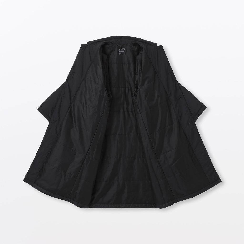 Padded Stand Fall Collar Coat