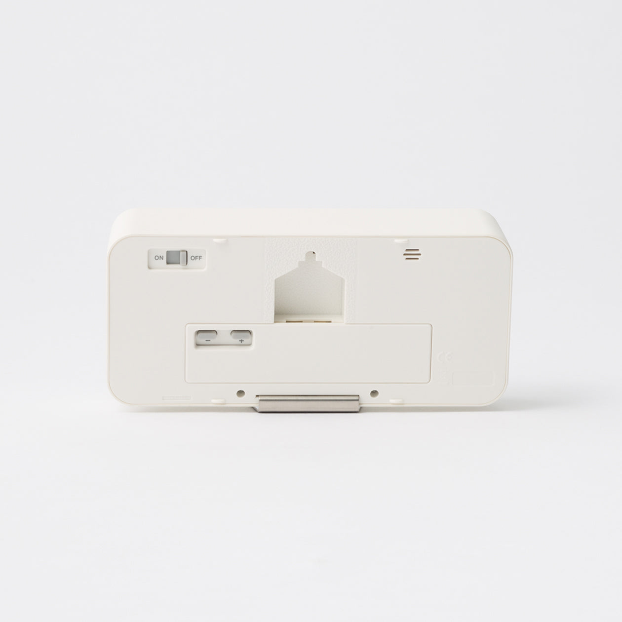 Digital Clock with Alarm - White - Medium