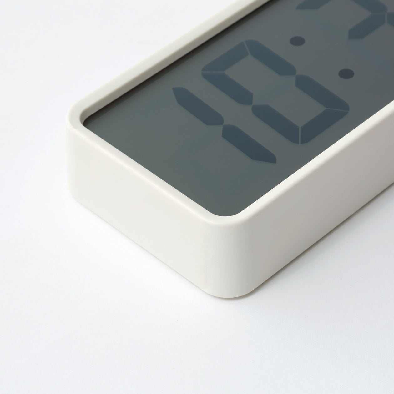 Digital Clock with Alarm - White - Small