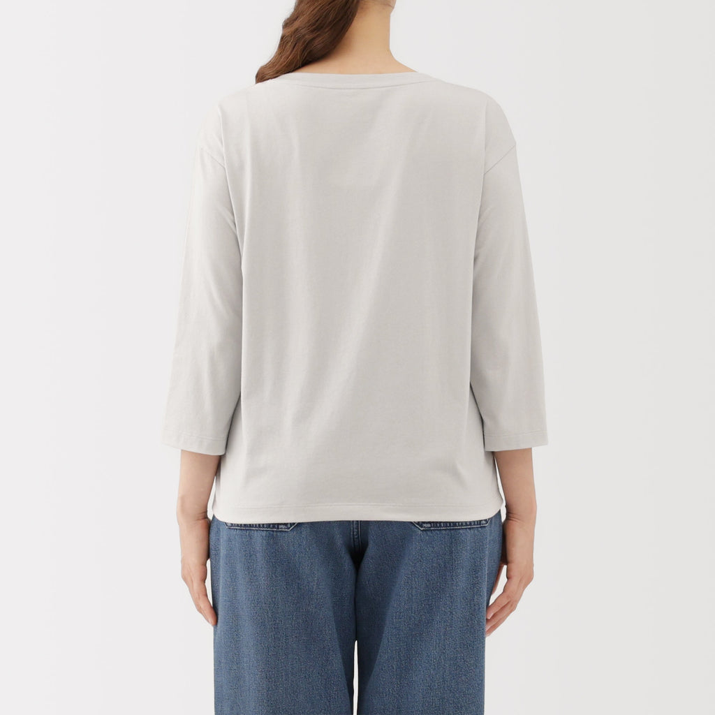 Jersey Boat Neck T-Shirt