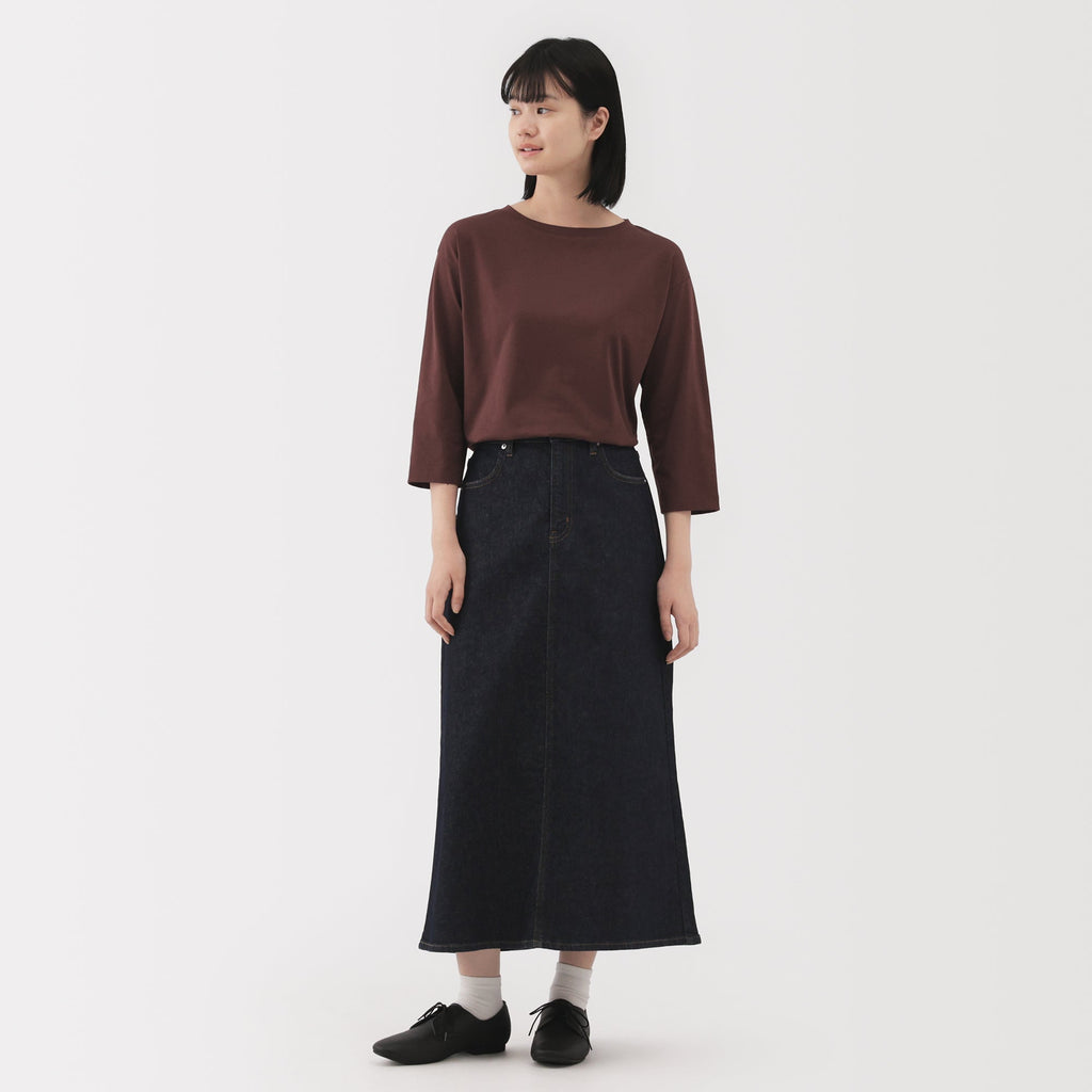 Jersey Boat Neck T-Shirt
