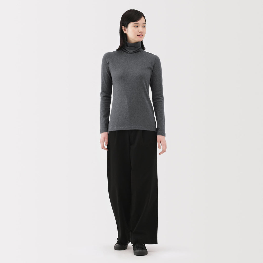 Brushed Turtleneck T-Shirt