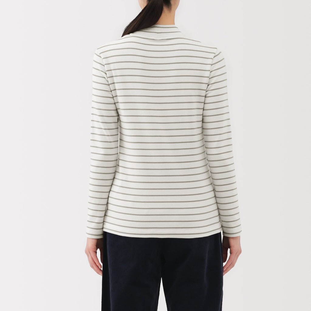 Brushed Mockneck T-Shirt