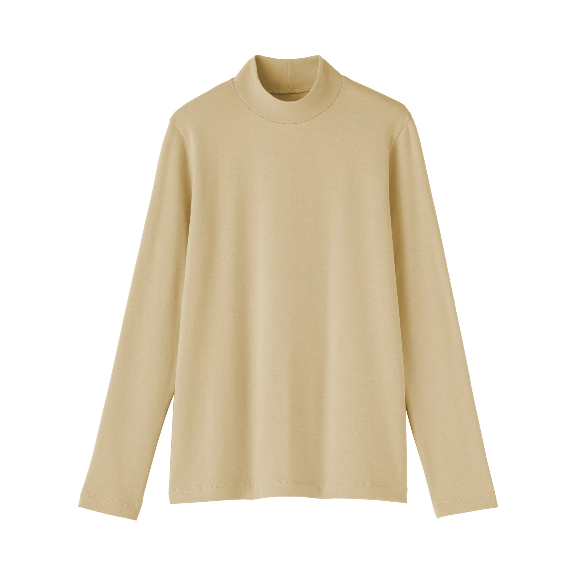 Brushed Mockneck T-Shirt