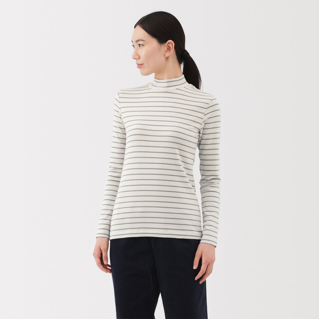 Brushed Mockneck T-Shirt