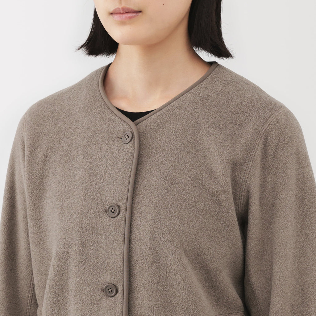 Recyclable Fleece Cardigan