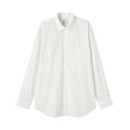 Cotton Semi-Spread Collar Shirt